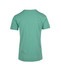 A green heavy marl T-shirt featuring a simple design and short sleeves, with a logo on the back.
