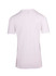 A white raw cotton T-shirt with short sleeves and a plain back, featuring a logo at the neckline.