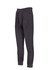 Men's STANCE brushed fleece track pants in dark grey, featuring a fitted design and pockets.