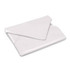 A reusable food wrap in a sleek, white design, folded neatly.