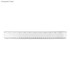 A transparent clear plastic ruler measuring 30cm, featuring measurement markings along its length.