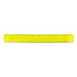 A bright yellow plastic ruler measuring 30cm, featuring metric and imperial markings, with a small logo on one side.