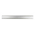 A 30cm aluminium ruler in silver, featuring measurement markings and a logo.