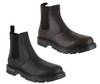 OakTrak Rocksley Boys Kids Leather Dealer Pull On Chelsea Boots