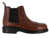 Oaktrak Appleby Boys Kids Leather Brogues Pull On Chelsea Boots