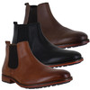 Silver Street Argyll Mens Smart Chelsea Dealer Leather Ankle Boots