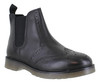 Frank James Warkton Mens Classic Dealer Chelsea Leather Brogue Ankle Boots
