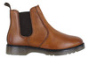 Frank James Nasbey Mens Classic Pull On Dealer Chelsea Leather Ankle Boots