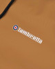 Lambretta Mens Contrast Panel Retro Zip Up Hooded Coat Jacket