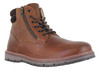 Thomas Crick Sawston Mens Casual Smart Leather Zip Up Ankle Boots