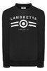 Lambretta Mens Classic Retro Logo Crew Neck Sweat