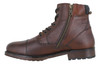 Thomas Crick Hawkes Mens Classic Leather Derby Side Zip Ankle Boots