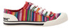 Rocket Dog Jazzin Womens Casual Lace Up Canvas Pumps Shoes Trainers