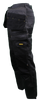 DeWalt Mens Low Rise PolyCotton Multi-Pocket Work Trousers Wasit 36" - 33" Leg