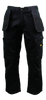 DeWalt Mens Low Rise PolyCotton Multi-Pocket Work Trousers Wasit 36" - 33" Leg