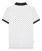 Lambretta Mens Smart Casual Retro All Over Print SKA Polo Shirt