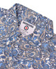 Lambretta Mens Smart Casual Smart Paisley Short Sleeve Shirt