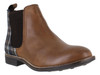 Silver Street Sadie Womens Pull On Chelsea Dealer Ankle Leather Boots