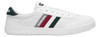 Lambretta Vulkan Mens Casual Smart Lace Up Canvas Pump Trainers