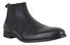 Thomas Crick Reggie Mens Classic Leather Dealer Chelsea Ankle Boots