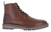 Thomas Crick Devita Mens Classic Leather Lace Up Biker Ankle Boots