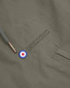 Lambretta Mens Shower Resistant Hooded Classic Badge Fishtail Parka