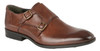 Silver Street Bourne Mens Smart Double Monk Buckle Leather Shoes