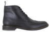 Catesby Mens Classic Derby Leather Brogues Lace Up Ankle Boots