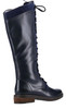 Hush Puppies Rudy Womens Tall Knee High Leg Zip Up Leather Boots