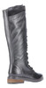 Hush Puppies Rudy Womens Tall Knee High Leg Zip Up Leather Boots
