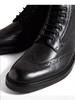 Ted Baker Jakobe Mens Smart Leather Brogue Lace Up Ankle Boots