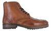 Thomas Crick Nesser Mens Smart Lace Up Leather Brogue Ankle Boots