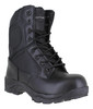 Rugged Terrain Mens Hi Leg Side Zip Up Steel Toe S3 Ankle Boots