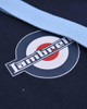 Lambretta Mens Ringer Smart Casual Retro SKA Ringer Logo Shirt