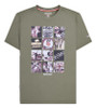 Lambretta Mens Mod Ska Multi Photo Graphic Scooter Casual T-Shirt