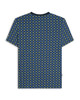 Lambretta Mens All Over Geometric Smart Classic Retro T-Shirt