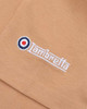 Lambretta Mens Classic Retro Stripe Logo Mod Ska Casual T-Shirt