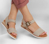 Skechers Desert Kiss Adobe Princess Womens Ankle Strap Summer Sandals