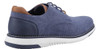 Hush Puppies Bruce Mens Casual Lace Up Smart Canvas Trainer Shoes