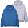 Lambretta Mens Classic Target Logo Full Zip Sweat Hoodie