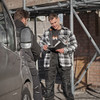 Scruffs Mens Worker Padded Checked Lumberjack Shirt Coat
