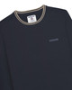 Lambretta Mens Smart Casual Knitted Long Sleeve Tipped Polo