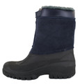 GroundWork Womens Mucker Stable Yard Winter Snow Zip Up/Touch Fasten Boots Wellies, waterproof winter boots with a warm lining and sturdy sole, ideal for snow and stable yard work.