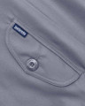 Lambretta Mens ShowerProof Classic Harrington MOD Scooter Jacket Coat, close-up of the inner pocket with Lambretta branded button and label.