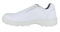 Delta Plus Delta-Plus Robion Mens/Womens Slip On Hygiene Kitchen Chef S2 Safety Shoes, white slip-on safety footwear designed for kitchen and hygiene environments.