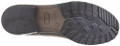 Cotswold Laverton Womens Waterproof Classic Pull On Leather Ankle Boots, bottom view showing sturdy rubber sole with tread pattern for grip and waterproof leather construction.