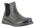 Fly London Salv Womens Wedged Heeled Chelsea Leather Ankle Boots
