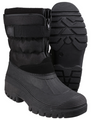 Cotswold Chase Womens Stable Yard Winter Snow Zip Boots Wellies