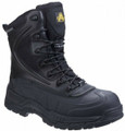 Amblers Skomer Mens Side-Zip Composite Toe Safety Waterproof Work Boots