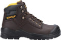 Caterpillar Striver Bump Cap Mens Safety Steel Toe/Midsole S3 Boots, safety work boot with steel toe, durable leather upper, and slip-resistant outsole.